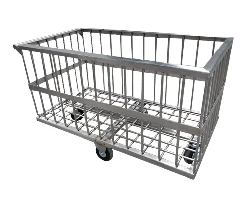carrito Fabricaciones especiales en acero inoxidable
