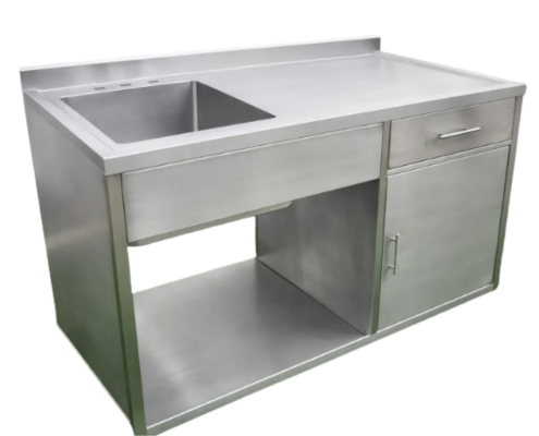 1-5 Gabinetes en Acero Inoxidable Landing