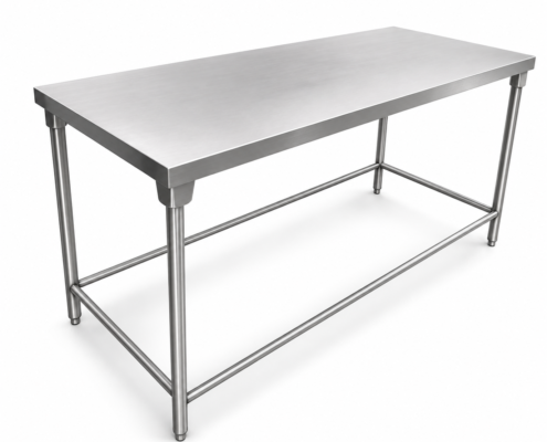 mesa-de-trabajo-en-acero-inoxidable-495x400 Mesa de Acero Inoxidable Landing